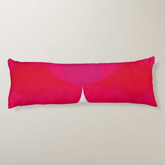 Erstellen Sie Ihren eigenen Lila Spanisch-Rot-Weiß Seitenschläferkissen (Rückseite)