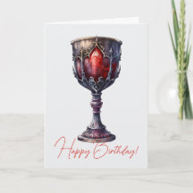 Erstellen Sie Ihren eigenen Lila und roten Chalice