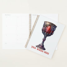 Erstellen Sie Ihren eigenen Lila und roten Chalice