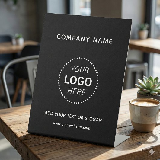 Erstellen Sie Ihren eigenen Logo-Text für Ihr eige Sockelschild