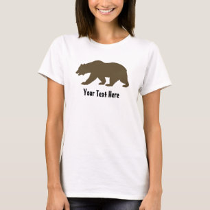 Erstellen Sie Ihren eigenen lustigen Mama Bären-T  T-Shirt