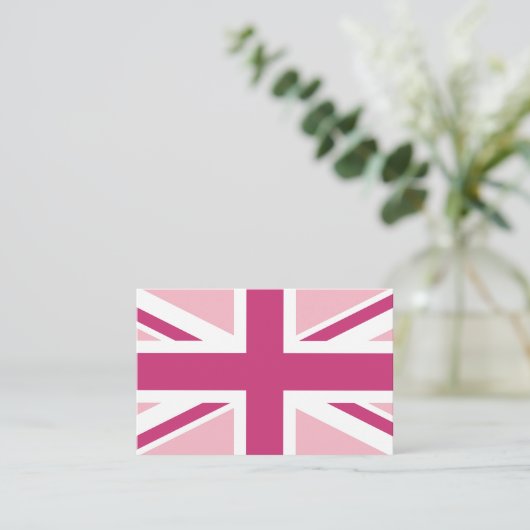 Erstellen Sie Ihren eigenen Magenta-Bube mit weiße Visitenkarte (Stehend Vorderseite)