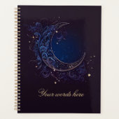 Erstellen Sie Ihren eigenen magischen blauen Mond Planer (Vorderseite)