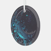 Erstellen Sie Ihren eigenen magischen Silber & Bla Ornament Aus Glas (Vorderseite links)