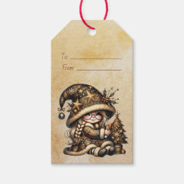 Erstellen Sie Ihren eigenen magischen Weihnachtsba Geschenkanhänger