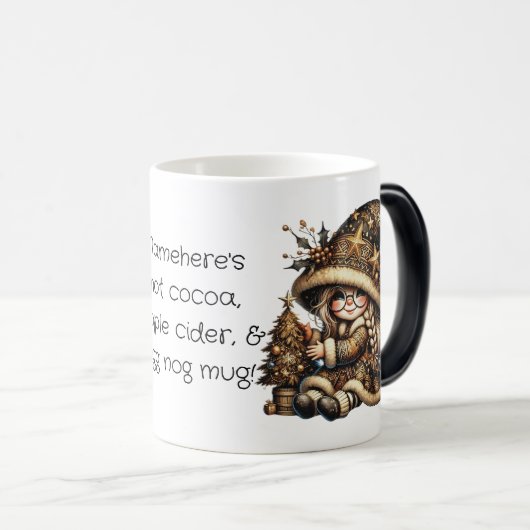 Erstellen Sie Ihren eigenen magischen Weihnachtsba Verwandlungstasse (VorderseiteRechts)