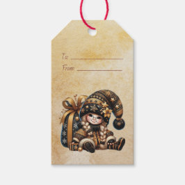 Erstellen Sie Ihren eigenen magischen Weihnachtsgo Geschenkanhänger