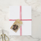 Erstellen Sie Ihren eigenen magischen Weihnachtsgo Geschenkanhänger (Mit Garn)