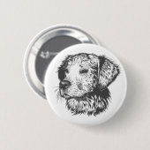 Erstellen Sie Ihren eigenen maßgeschneiderten Hund Button (Vorne & Hinten)