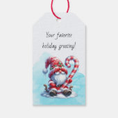 Erstellen Sie Ihren eigenen Merry Candy Cane Weihn Geschenkanhänger (Rückseite)