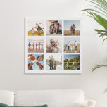 Erstellen Sie Ihren eigenen modernen 9-Foto Collag Künstlicher Leinwanddruck<br><div class="desc">Erstellen Sie Ihre eigenen Foto Collage Imitats Leinwand mit 9 Ihrer Lieblingsfotos.</div>