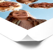 Erstellen Sie Ihren eigenen modernen 9-Foto Collag Poster (Ecke)