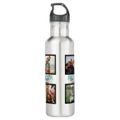 Erstellen Sie Ihren eigenen modernen Bonus Vater 4 Edelstahlflasche (Rückseite)