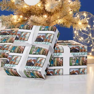 Erstellen Sie Ihren eigenen modernen Bonus Vater 4 Geschenkpapier