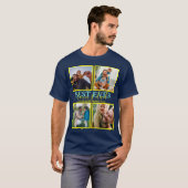 Erstellen Sie Ihren eigenen modernen Bonus Vater 4 T-Shirt (Vorne ganz)