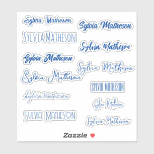 Erstellen Sie Ihren eigenen modernen, stilvollen N Aufkleber