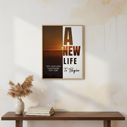 Erstellen Sie Ihren eigenen motivierend, angepasst Poster