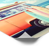 Erstellen Sie Ihren eigenen Motivierend Retro-Surf Poster (Ecke)