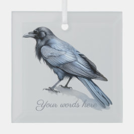 Erstellen Sie Ihren eigenen mystischen blauen Rave Ornament Aus Glas