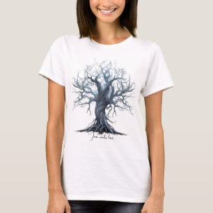 Erstellen Sie Ihren eigenen mystischen Blauen Tree T-Shirt