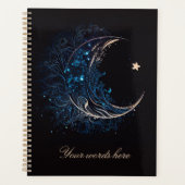 Erstellen Sie Ihren eigenen mystischen Blue & Gold Planer (Vorderseite)