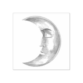 Erstellen Sie Ihren eigenen mystischen Halbmond Ma Gummistempel