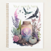 Erstellen Sie Ihren eigenen mystischen Herbst Planer (Vorderseite)