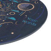 Erstellen Sie Ihren eigenen mystischen Himmelszwei Schneidebrett (Ecke)