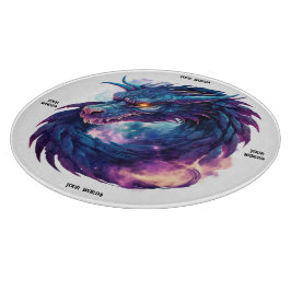 Erstellen Sie Ihren eigenen mystischen Lila Drache Schneidebrett