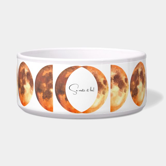 Erstellen Sie Ihren eigenen mystischen Orangenmond Napf (Vorderseite)