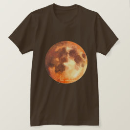 Erstellen Sie Ihren eigenen mystischen Orangenmond T-Shirt