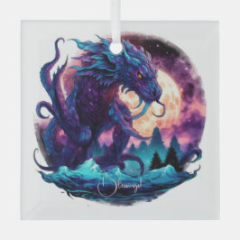 Erstellen Sie Ihren eigenen mythischen Kraken-Wass Ornament Aus Glas