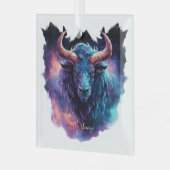 Erstellen Sie Ihren eigenen mythischen Minotaur Bu Ornament Aus Glas (Vorderseite links)