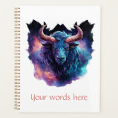 Erstellen Sie Ihren eigenen mythischen Minotaur Bu Planer (Vorderseite)
