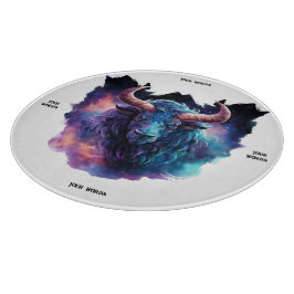 Erstellen Sie Ihren eigenen mythischen Minotaur Bu Schneidebrett