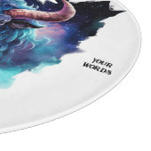 Erstellen Sie Ihren eigenen mythischen Minotaur Bu Schneidebrett (Ecke)