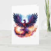 Erstellen Sie Ihren eigenen mythischen Phoenix-Fir Karte (Vorderseite)