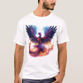 Erstellen Sie Ihren eigenen mythischen Phoenix-Fir T-Shirt (Vorderseite)