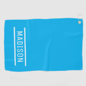 Erstellen Sie Ihren eigenen Namen Personalisiert Golfhandtuch (Horizontal)