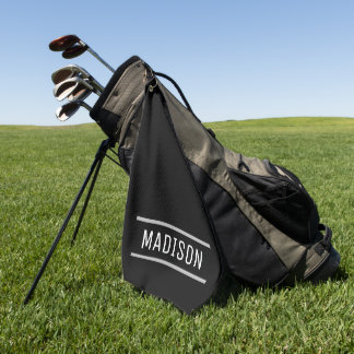 Erstellen Sie Ihren eigenen Namen Personalisiert Golfhandtuch