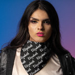 Erstellen Sie Ihren eigenen Namen Personalisiert Halstuch<br><div class="desc">Erstellen Sie Ihren eigenen Namen Personalisiert Bandana</div>