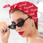 Erstellen Sie Ihren eigenen Namen Personalisiert Halstuch<br><div class="desc">Erstellen Sie Ihren eigenen Namen Personalisiert Bandana</div>