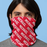 Erstellen Sie Ihren eigenen Namen Personalisiert Halstuch<br><div class="desc">Erstellen Sie Ihren eigenen Namen Personalisiert Bandana. Fügen Sie einfach einen Namen in die Vorlage und machen Sie eine elegante Bandana für sich oder ein Geburtstagsgeschenk oder Weihnachtsgeschenk für Familie oder Freunde.</div>