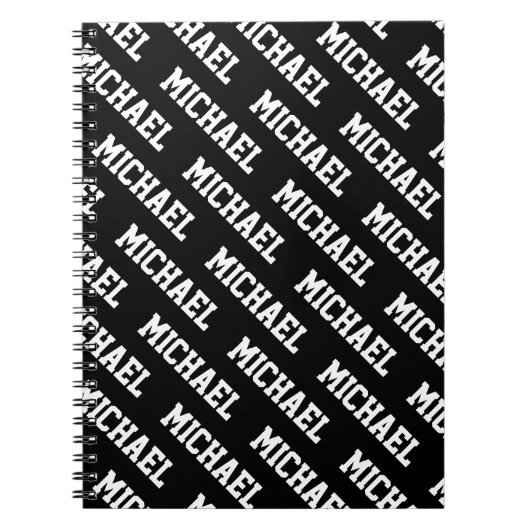Erstellen Sie Ihren eigenen Namen Personalisiert Notizblock (Vorderseite)