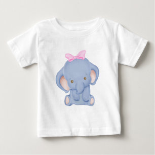 Erstellen Sie Ihren eigenen Niedlichen Elefanten Baby T-shirt