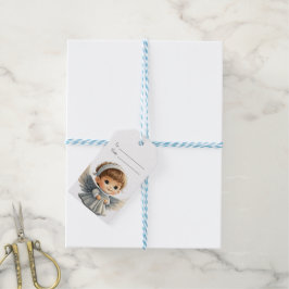 Erstellen Sie Ihren eigenen Niedlichen Jungen Weih Geschenkanhänger