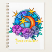 Erstellen Sie Ihren eigenen Niedlichen Mond, Ihre  Planer (Vorderseite)