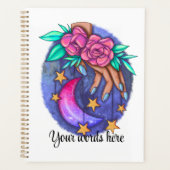 Erstellen Sie Ihren eigenen Niedlichen Mond, Stern Planer (Vorderseite)