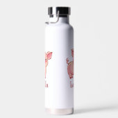 Erstellen Sie Ihren eigenen Niedlichen Schweinenam Trinkflasche (Rechts)