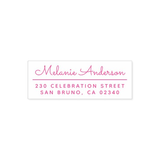 Erstellen Sie Ihren eigenen Niedlichen Skriptnamen Permastempel (Design)